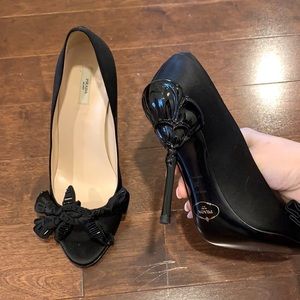 Black Prada Heels